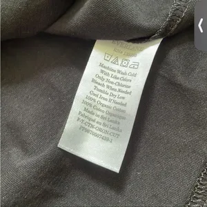 NWT Everlane the organic cotton cutaway tank top‎ small thumbnail 4