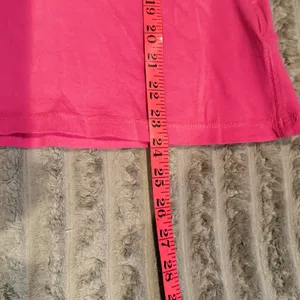 Abercrombie & Fitch‎ Y2K Womens Pink V-Neck Short Sleeve Pocket T-Shirt Size M thumbnail 5