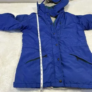 VTG LL Bean Penobscot Parka Jacket Women's S Full Zip Coat‎ Hood USA Made thumbnail 3