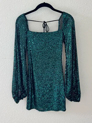 Lucy in the Sky Sequin Dress thumbnail 1