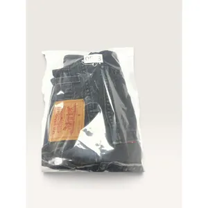Vintage Levis 36551 Womens 14 Black Denim Bermuda Shorts USA Made High Rise thumbnail 6