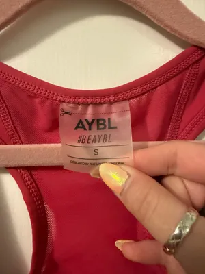 AYBL Pink Sports Bra thumbnail 2