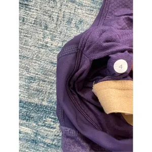 Lululemon Heathered Concord Grape Purple Power Dance Athletic Tank Top Size 4 thumbnail 4