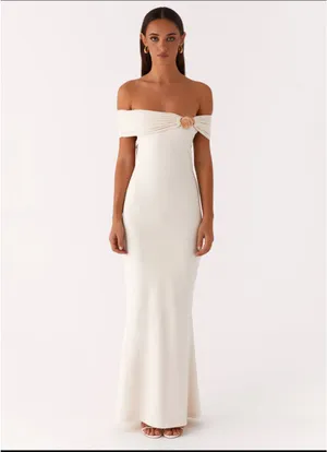 Peppermayo Ivory Maxi Dress thumbnail 4