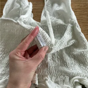 White linen top Size 2 thumbnail 3