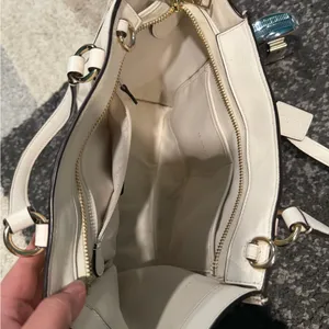 Coach Studded Cream Handbag thumbnail 9