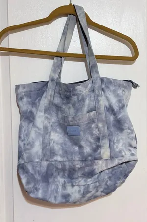 PINK - Victoria's Secret Canvas Tie-Dye Tote Bag thumbnail 1