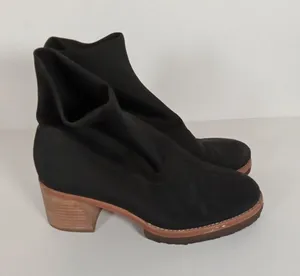Clarks Originals Nadia Boot Ankle Boots Block Heel Boho Neutral Womens 8.5 thumbnail 1