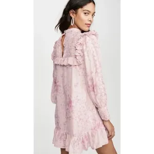 LoveShackFancy Saffron Mini Dress Women’s Size 4 thumbnail 2