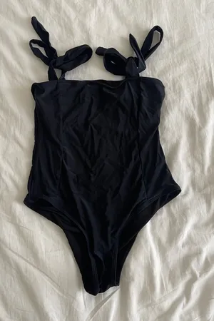 One Piece Swimsuit Black thumbnail 1
