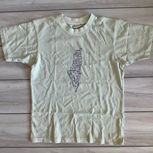 Wear The Peace Palestine Forever Heavyweight Tee Green Small NWT thumbnail 3