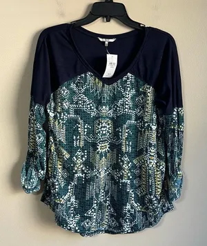 NWT bke blouse L thumbnail 1