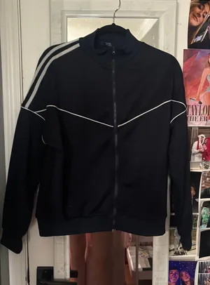 Navy Blue Solado Zip Up Black thumbnail 1
