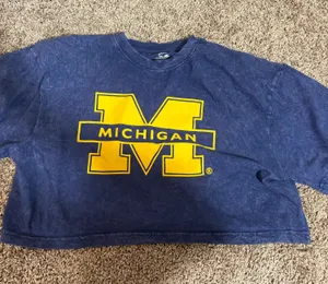 Michigan cropped shirt Blue Size L thumbnail 1