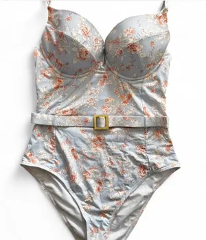 WeWoreWhat Danielle Floral One Piece Swimsuit – NWOT thumbnail 1