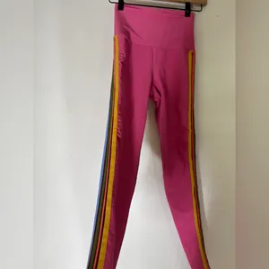 Beach Riot Sport Legging Sadie High Waist Ribbed Leggings Hot Pink Size S‎ thumbnail 3