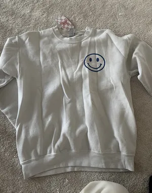 Preppy sweatshirt White Size M thumbnail 1
