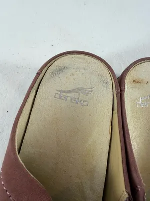 Dansko Mariella Milled Nubuck Leather Mules in Rose Pink Size 10.5-11 or 41‎ thumbnail 8