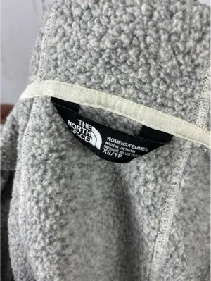 The North Face Crescent Full Zip Hoodie Women's XS Gray Hooded Pockets Outdoor thumbnail 8