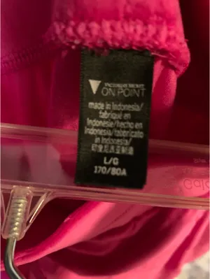 Hot Pink Velour Victoria’s Secret Joggers Sz L thumbnail 5