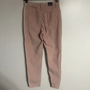 BDG Mom Jeans Womens 25 High Rise Corduroy Pants Pink 100% Cotton‎ 90s Ankle thumbnail 14