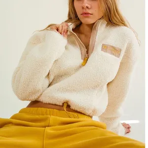 Champion Uo Exclusive Sherpa Half-Zip Jacket Women's at Urban Outfitters thumbnail 1