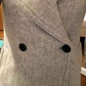 Club Monaco Heather Gray Wool Daylina Coat thumbnail 3