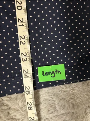 Lauren Ralph Lauren Navy and White Polka Dot Capri Pajama Set thumbnail 6