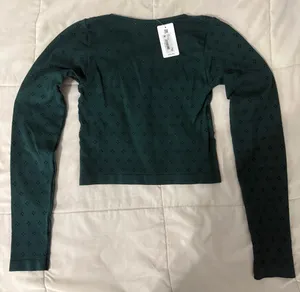 Altar'd State Long Sleeve Crop Top thumbnail 2