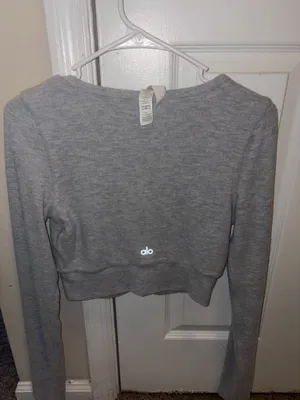 Alo Cropped Cardigan thumbnail 5