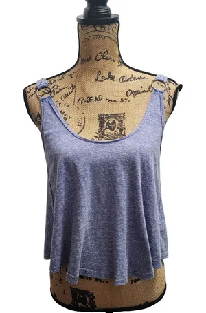 We The Free Women's‎ XS Blue Tank Top with Ring Detail Casual Sleeveless thumbnail 1