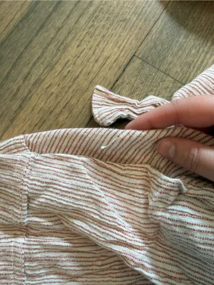 Free People Rumors Yarn Dye Harem Pants Textured High Waisted: Size 8 thumbnail 8