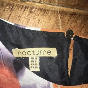 Nocturne blouson artsy luxe business casual size 8 silk dress thumbnail 3