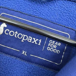 Cotopaxi Sweatshirt Womens XL Blue Gear For Good Raglan Fleece Pullover Sambaya thumbnail 5