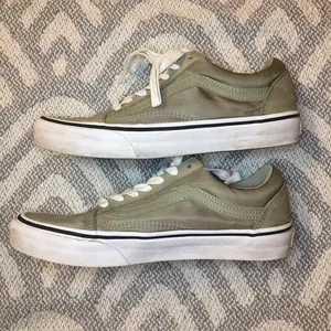 VANS Old Skool Unisex Sage Green Scotchgard Lace Up Sneakers Men’s 6 Women’s 7.5 thumbnail 7