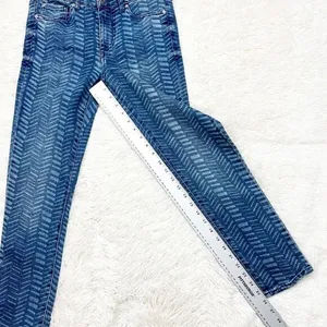 AX Armani Exchange J61 Super Skinny Capri Chevron Jeans Size‎ 26 NEW thumbnail 3
