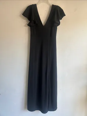 Birdy Grey Hannah Black Maxi Length Dress Size Small thumbnail 11