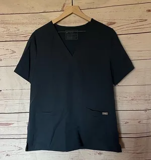 Figs Casma Scrub Top Dark Harbor Size XL thumbnail 1