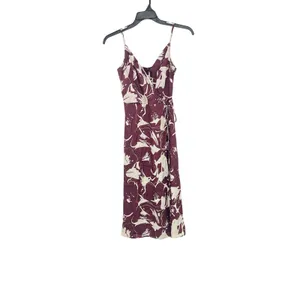 Anthropologie Bailey 44 Andi Fig Maxi Size S Faux Wrap‎ Dress Boho thumbnail 3