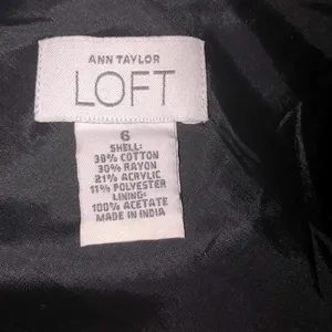 ANN TAYLOR LOFT size 6 career skirt thumbnail 6