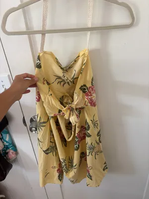 Handmade Short Vacation Halter Dress thumbnail 4