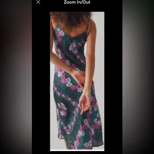 Free People Right This Way Printed Bias Slip Dress. Size Large thumbnail 4