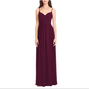Bill Levkoff Chiffon A Line Gown Size 2 thumbnail 12