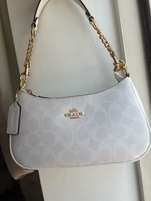 Coach Outlet Teri Shoulder Bag in Signature Canvas. thumbnail 3