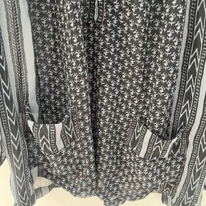 Free‎ People "Feather in the Wind" Sheer Boho Airy Embellished Tunic Size S thumbnail 2