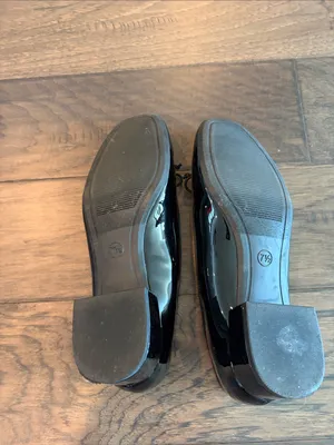 A New Day Black Patent Ballet Pumps Sz 7,5 thumbnail 5