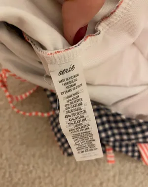 Aerie Red White & Blue One Piece Swimsuit thumbnail 4