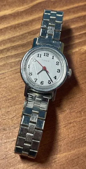 Timex Women’s Silver Tone Analog Watch – Expansion Band – Needs Battery thumbnail 1
