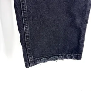 We the Free High Rise Straight Leg Cotton Denim Black Size‎ 28 thumbnail 4