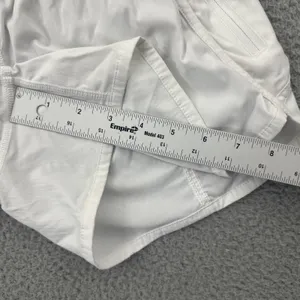 Lululemon Tracker Shorts Low Rise 4" White Athletic Athleisure Women's 6 thumbnail 8